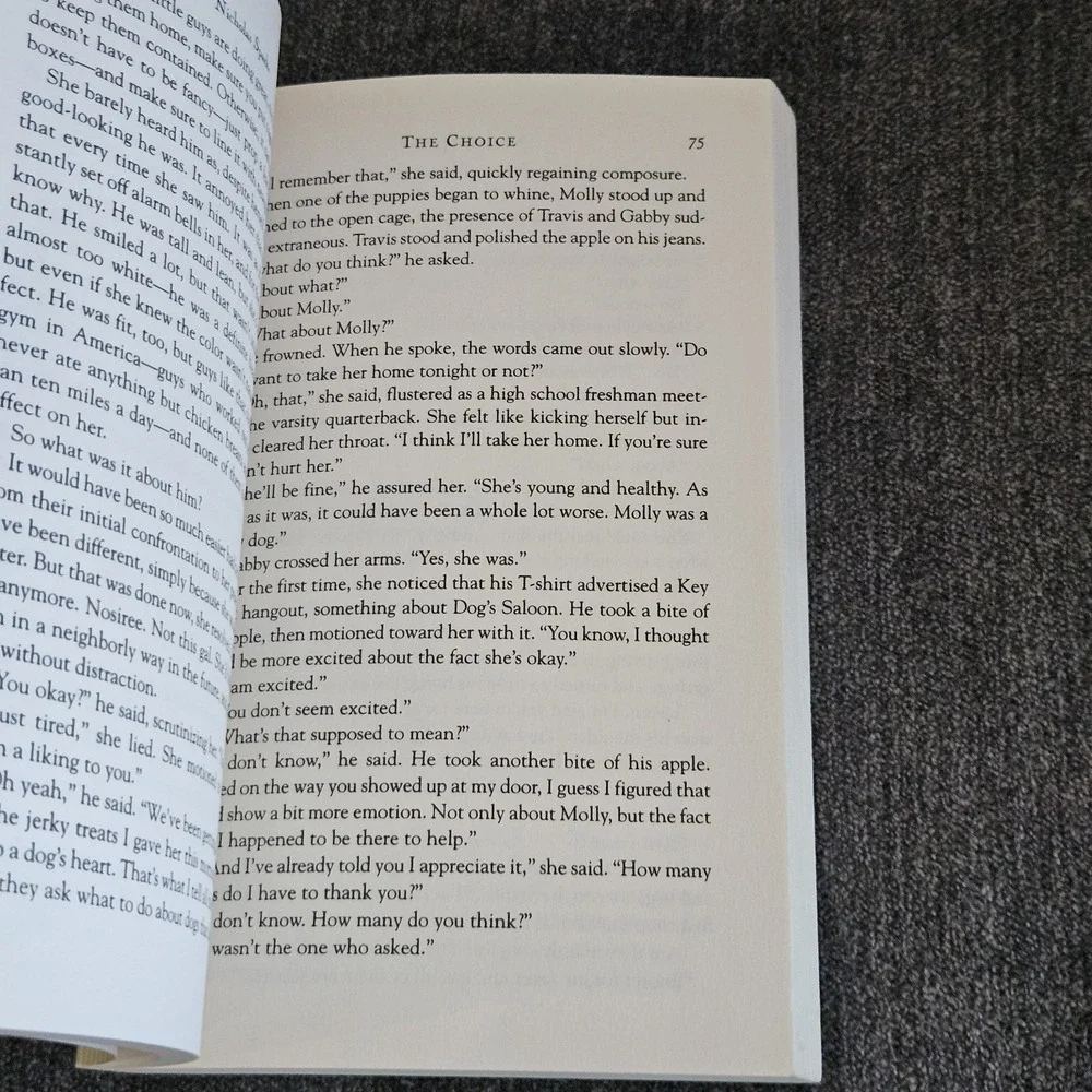 The Choice - Paperback‎ By Sparks, Nicholas - GOOD